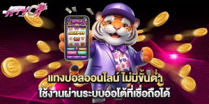 แทงบอลออนไลน์ ไม่มีขั้นต่ำ ใช้งานผ่านระบบออโต้ที่เชื่อถือได้